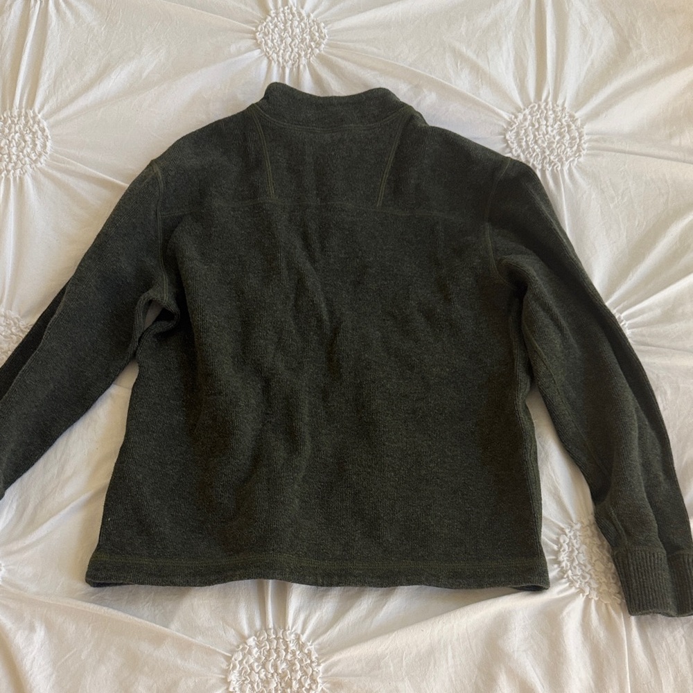 Class Club Olive Zip-Up Sweater - Picture 3 of 3